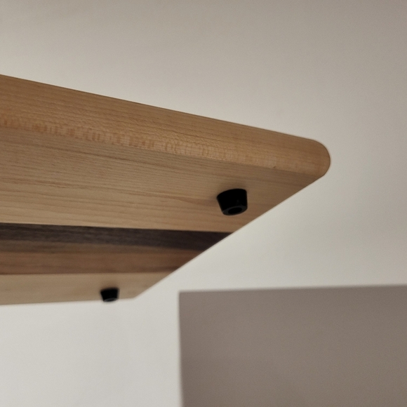 Handmade Wooden Cutting Board with Maple, Walnut And Padock - Picture 2 of 4